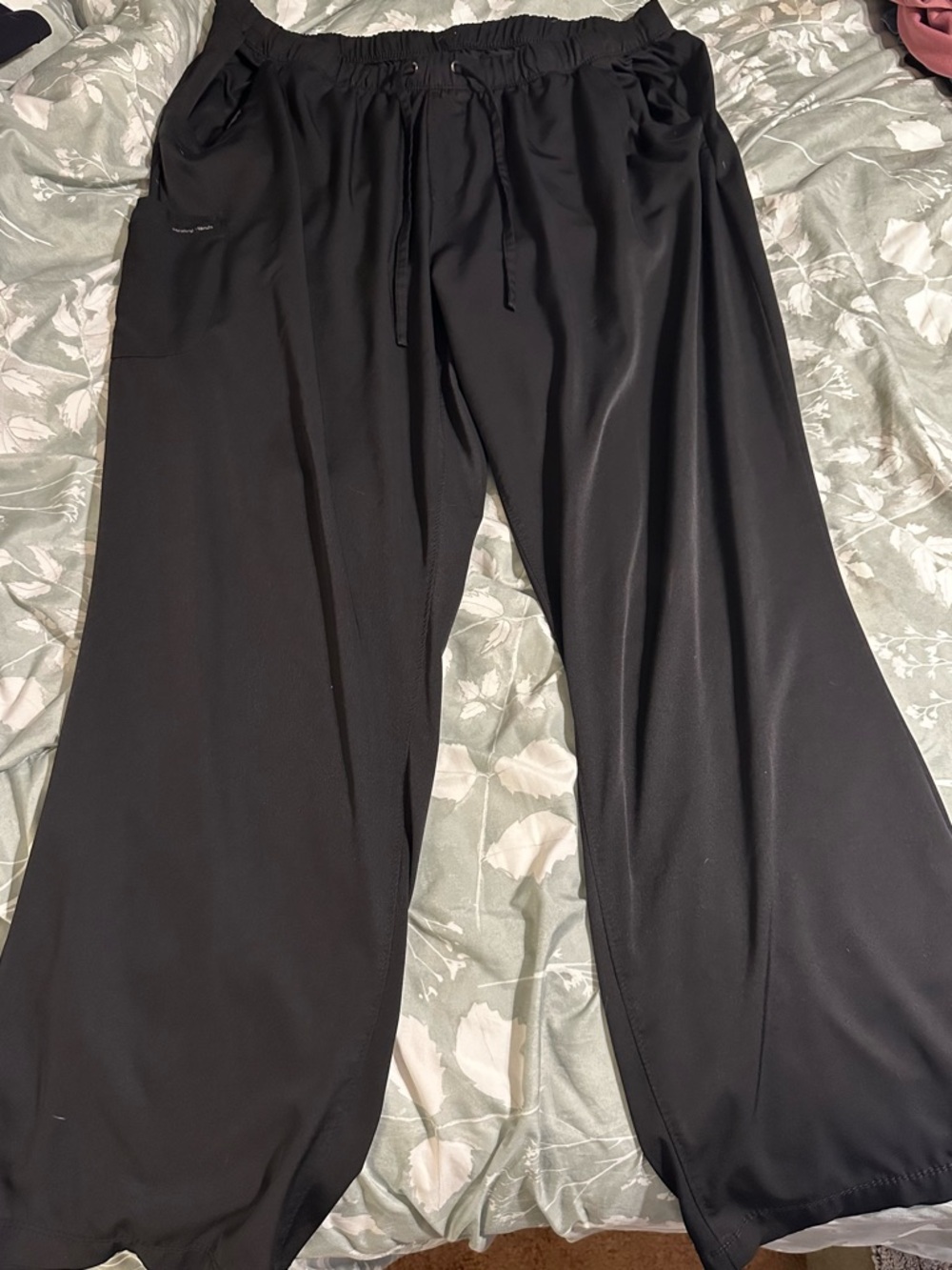 SOLD - HH Black Scrub Pants 2x